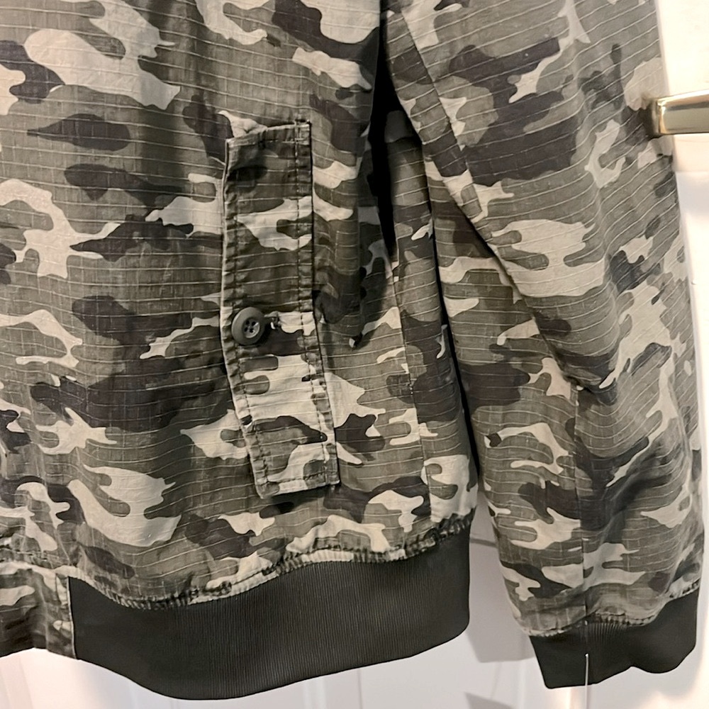 NWT 👲 AMERICAN RAG FULL ZIP COTTON CAMO CAMOUFLAGE LINED ZIP JACKET Men’s XL 42 - Picture 7 of 13